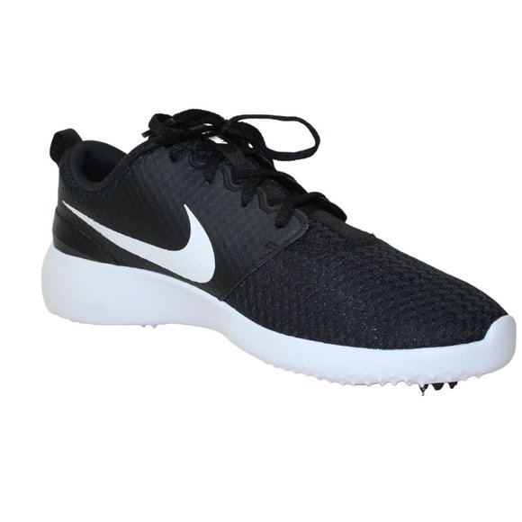 Nike Air Roshe Spikeless Golf Shoes Black/White Men's 10.5 NEW! - Picture 8 of 11